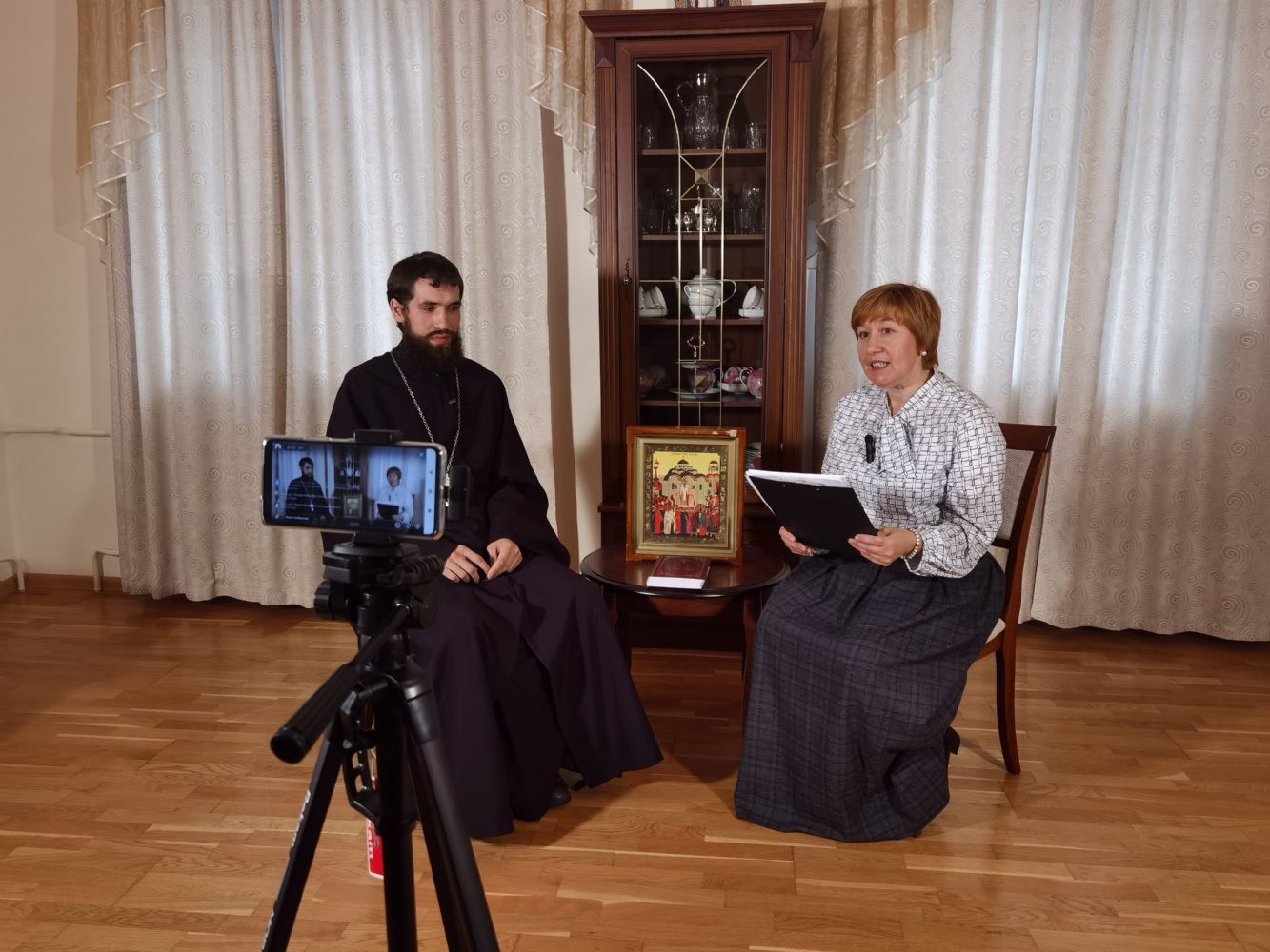 "Крест Господень - наша защита!" Разговор в прямом эфире на марийском языке