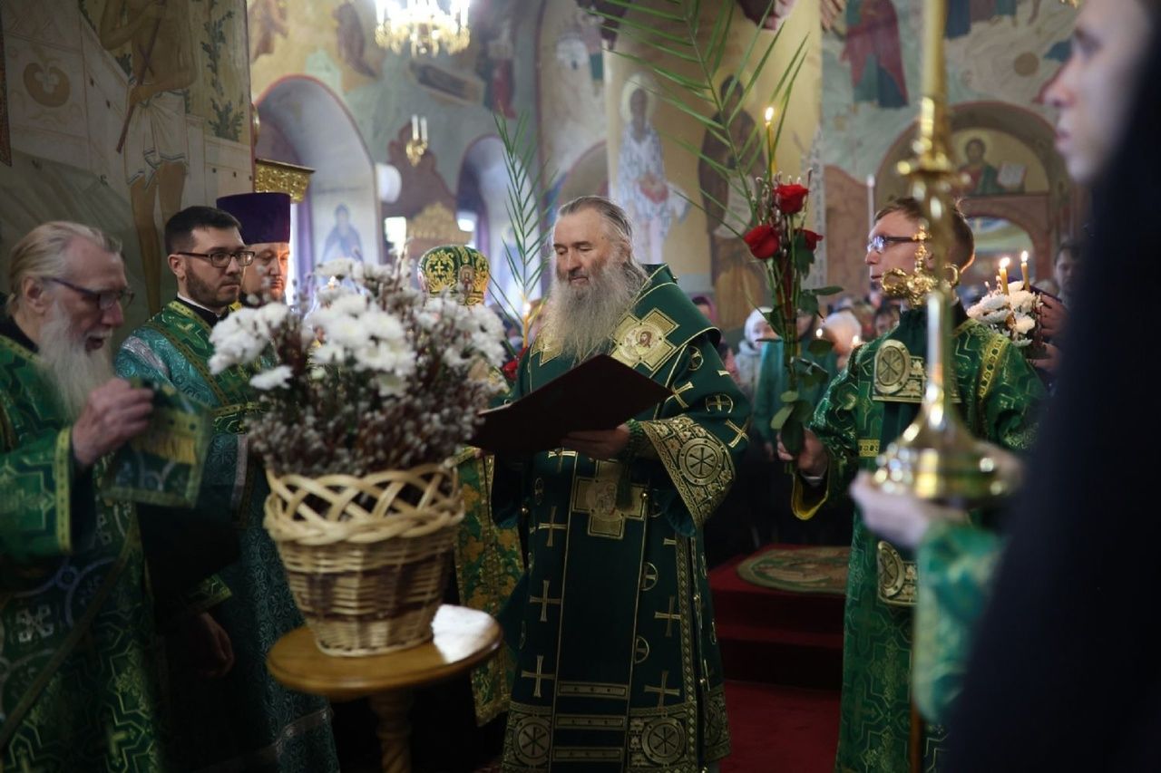 Слово митрополита Иоанна на праздник Входа Господня в Иерусалим