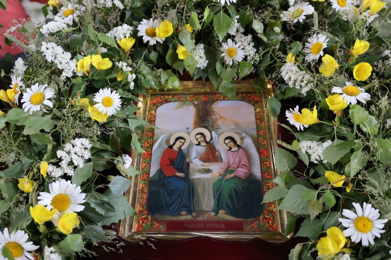 📻 День Святой Троицы. Пятидесятница. Радиопередача «Шӱм-чон изолык»