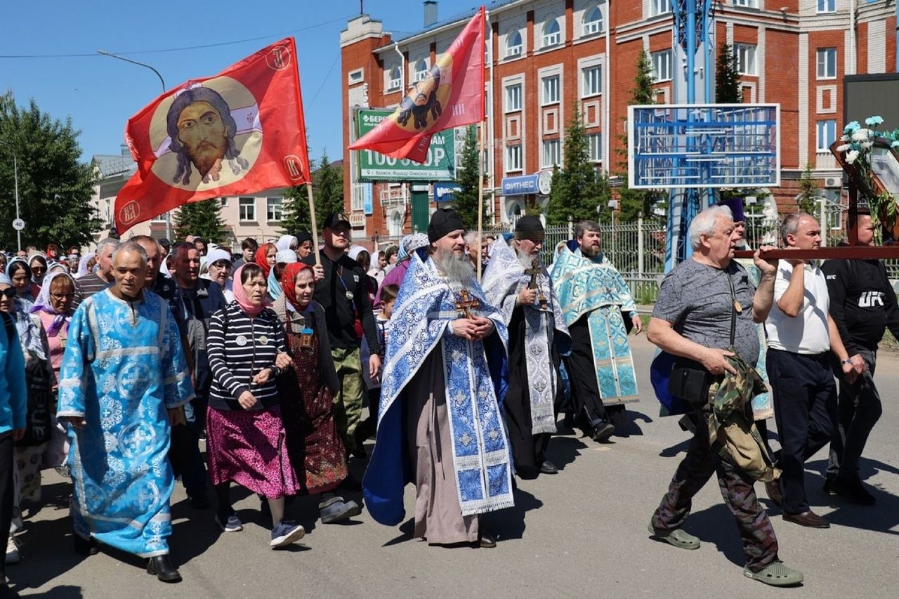🆕 В Волжской епархии начался крестный ход с Седмиезерной иконой Божией Матери
