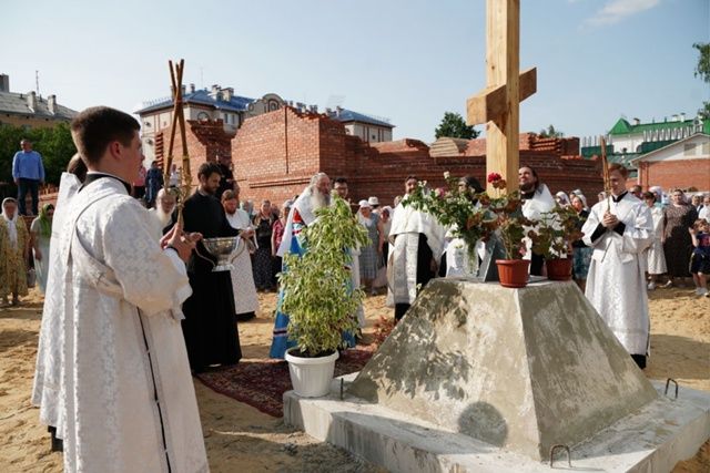 🔔 Возрождающийся Богородице-Сергиевский монастырь в Йошкар-Оле приглашает на молебны с акафистом Сергию Радонежскому