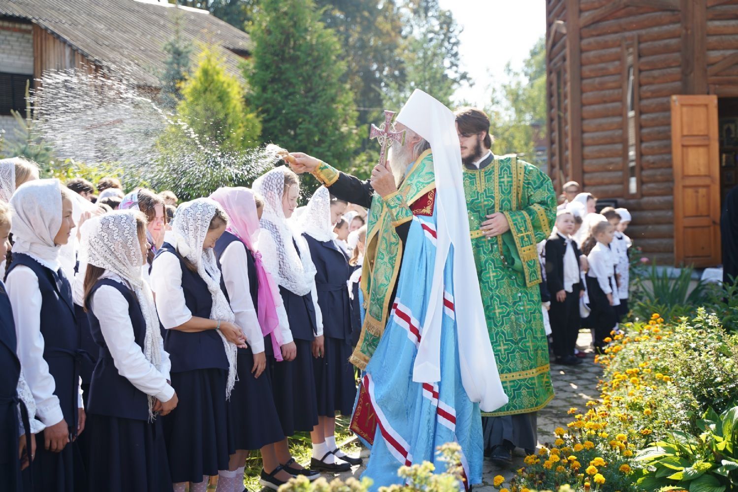 🆕 В гимназии им. Сергия Радонежского состоялся молебен на начало учебного года