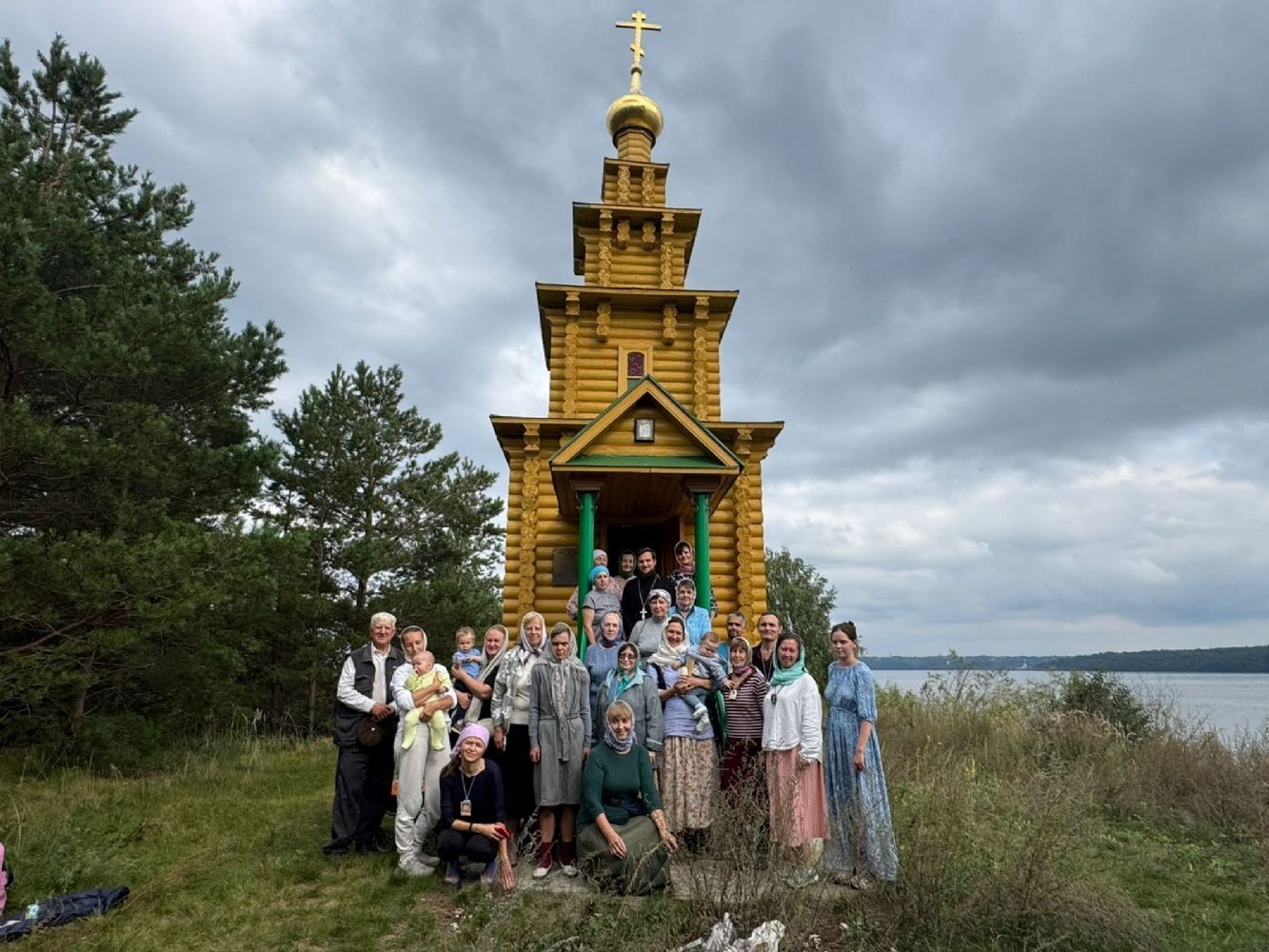 🆕 Прошел крестный ход от п. Юрино к часовне вмч. Димитрия Солунского на устье Ветлуги